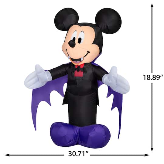 3.5ft. Airblown® Inflatable Halloween Vampire Mickey